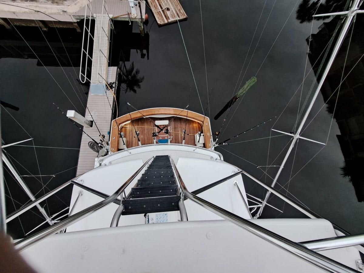 a house with a staircase aboard MARY ROSE Yacht for Sale