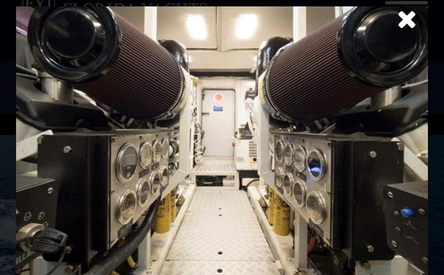 a room with many machines aboard OCARALIA Yacht for Sale