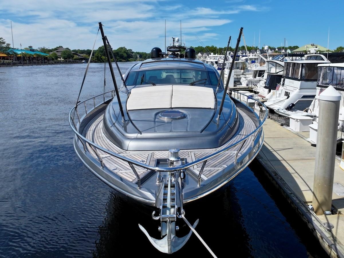 a boat docked at a pier aboard MY WAY Yacht for Sale