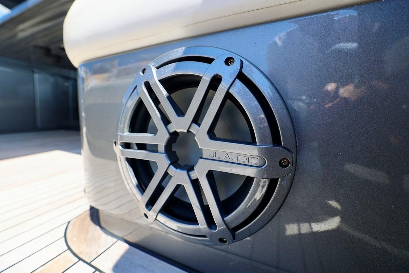 a close-up of a car tire aboard MY WAY Yacht for Sale