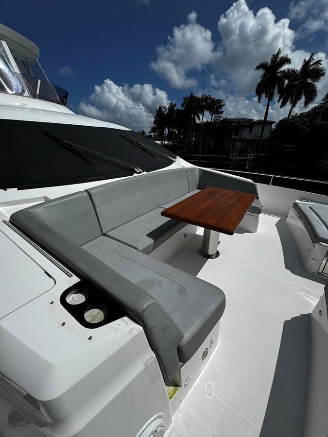 a close-up of a car's hood aboard JOURNEY Yacht for Sale