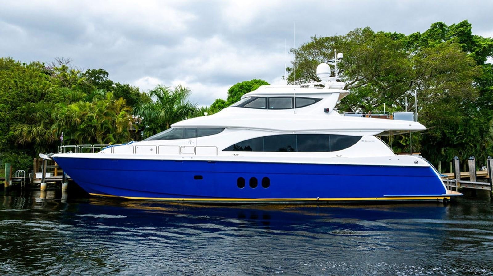 a boat on the water aboard TOP SHELF Yacht for Sale