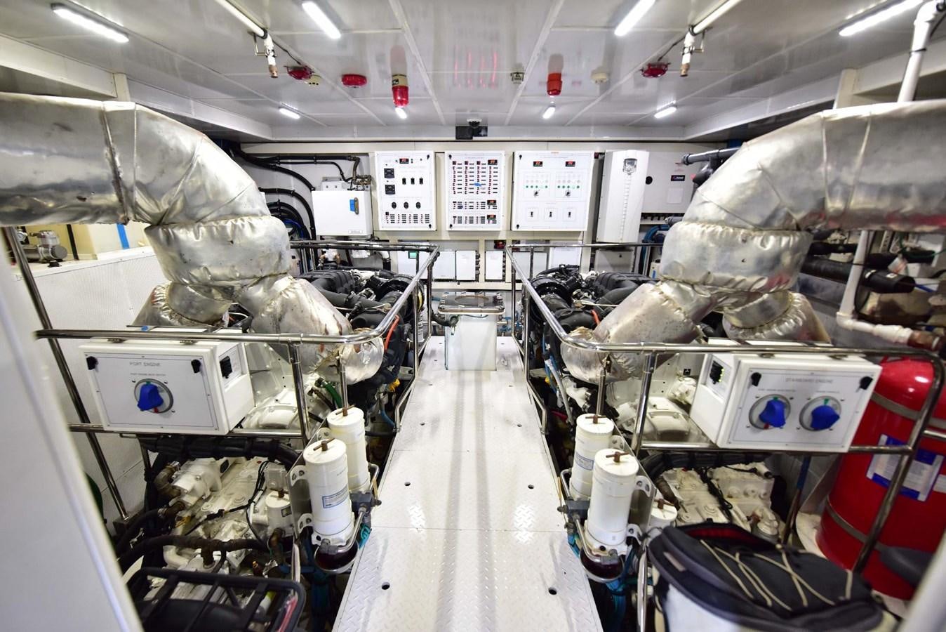 a large factory with machinery aboard RENAISSANCE Yacht for Sale