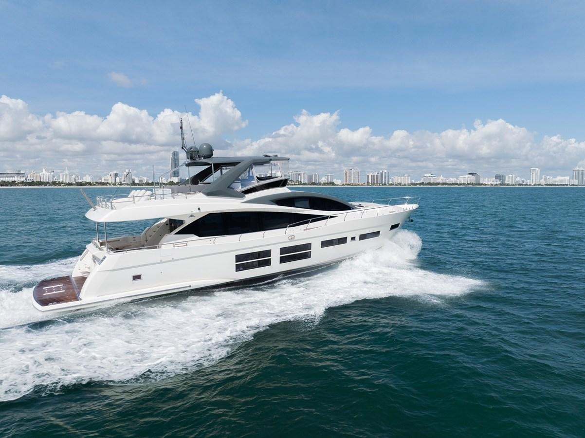 a boat on the water aboard SEADUCTION Yacht for Sale