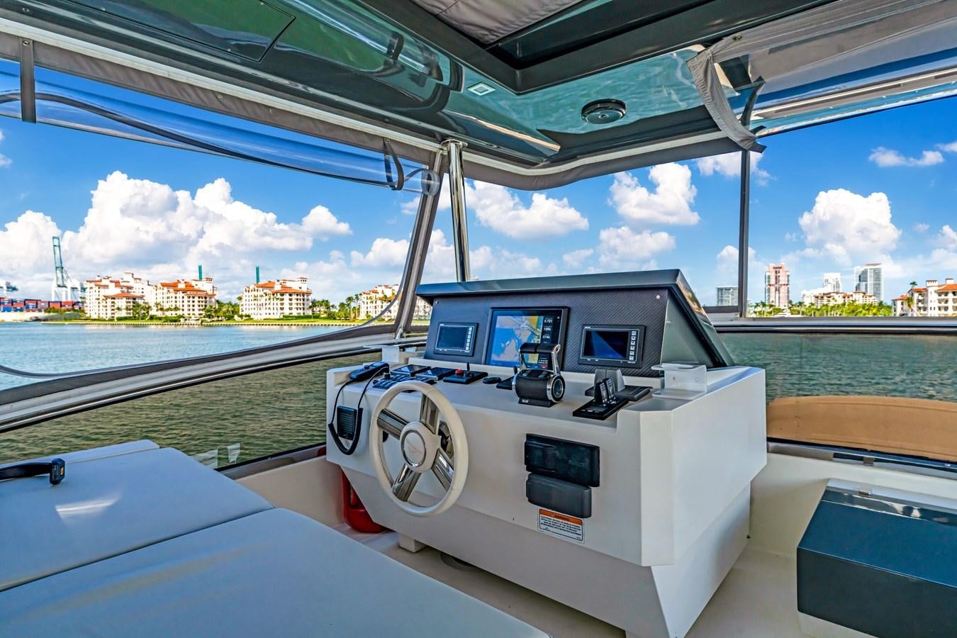 a boat on the water aboard SEADUCTION Yacht for Sale
