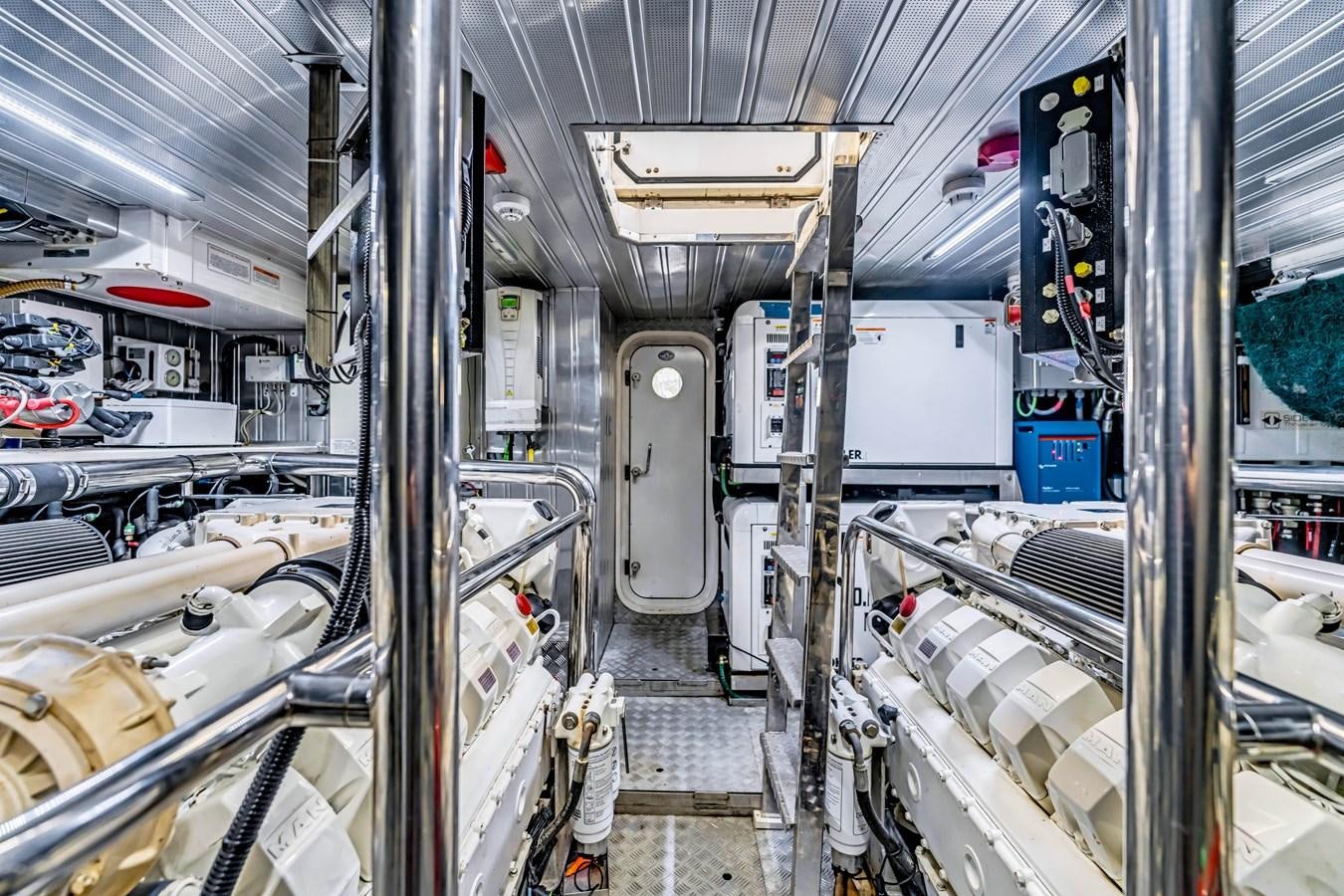 inside of a factory aboard SEADUCTION Yacht for Sale