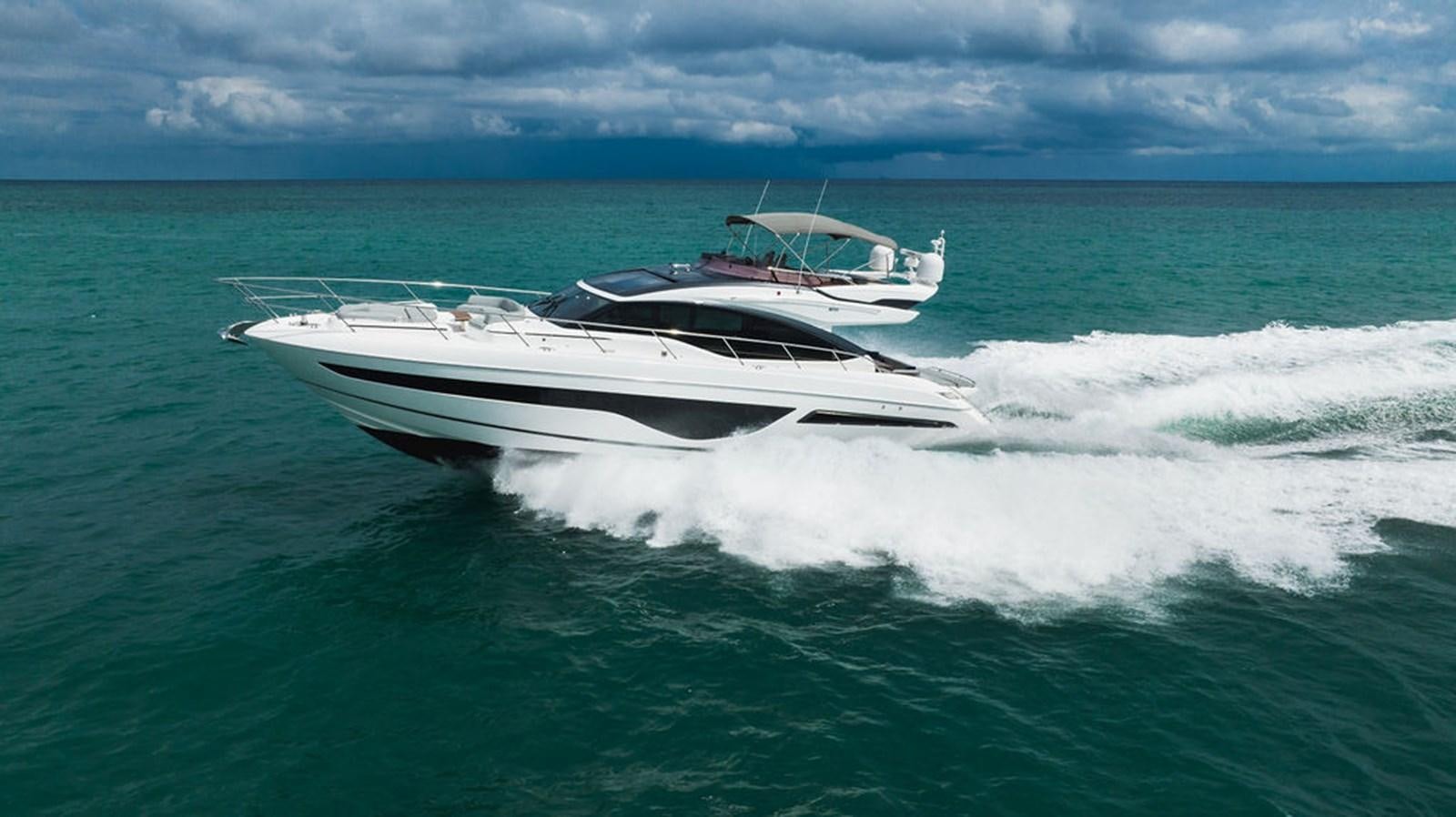 a boat on the water aboard IMAGINE Yacht for Sale