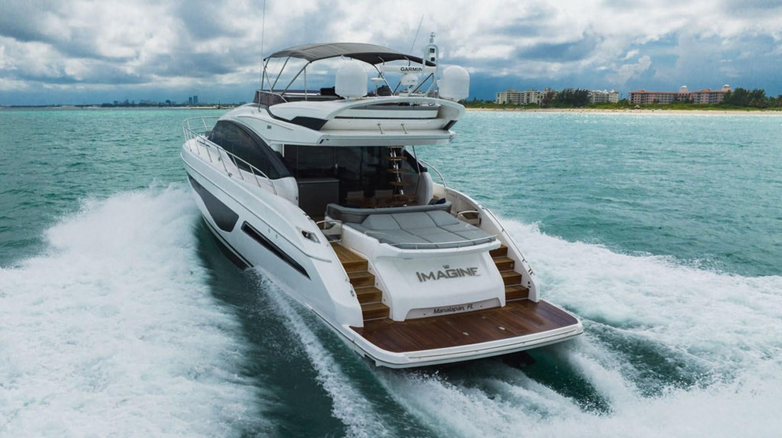 a boat on the water aboard IMAGINE Yacht for Sale