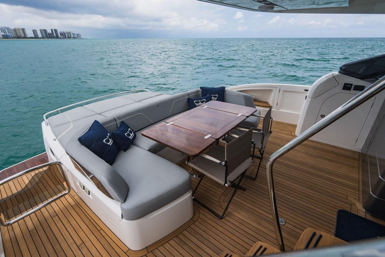 a boat on the water aboard IMAGINE Yacht for Sale