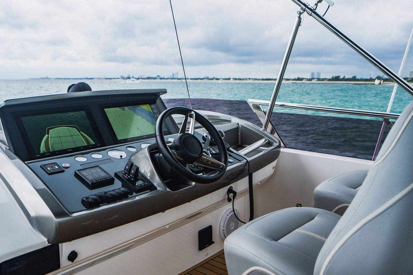 the interior of a boat aboard IMAGINE Yacht for Sale