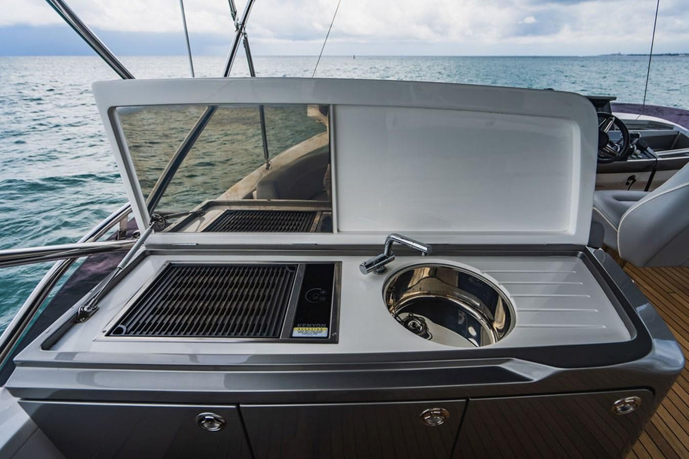the front of a boat aboard IMAGINE Yacht for Sale