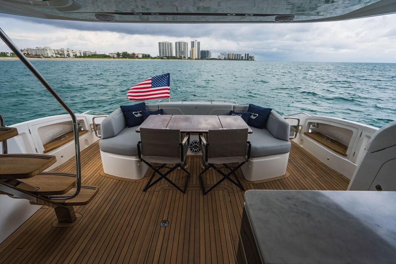 a boat on the water aboard IMAGINE Yacht for Sale