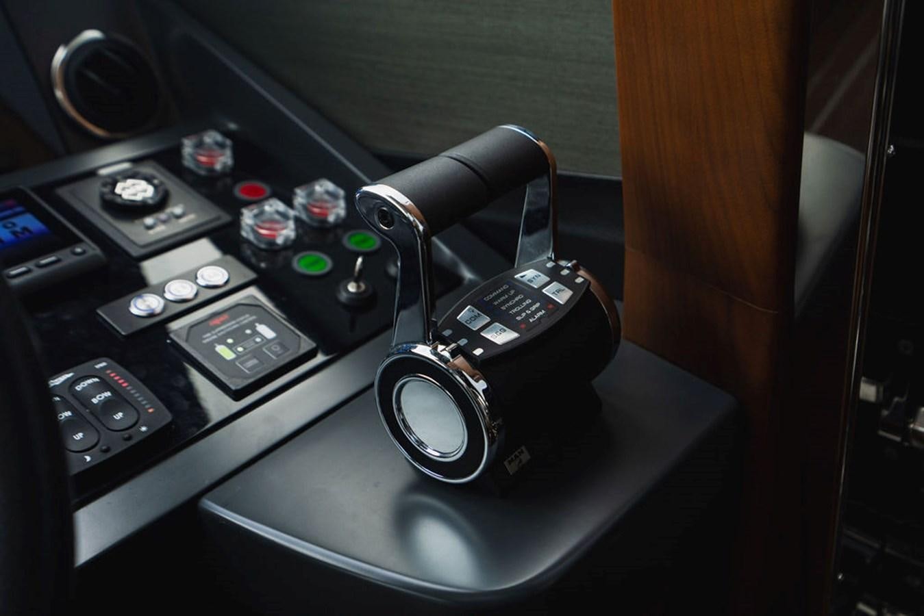 a telephone on a desk aboard IMAGINE Yacht for Sale