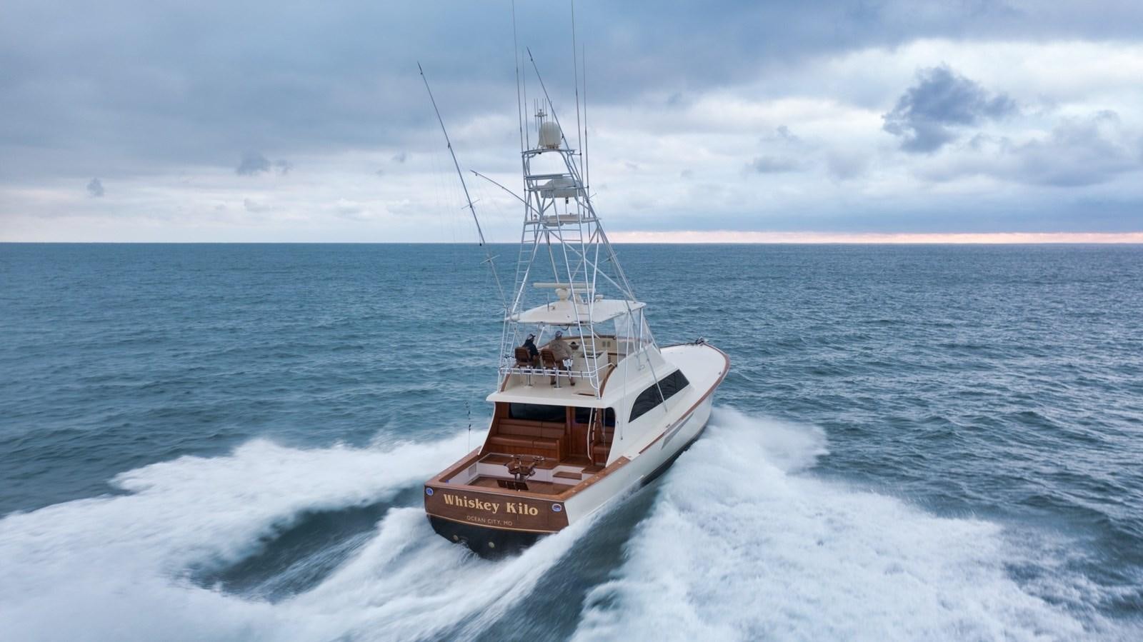 a boat in the water aboard WHISKEY KILO Yacht for Sale