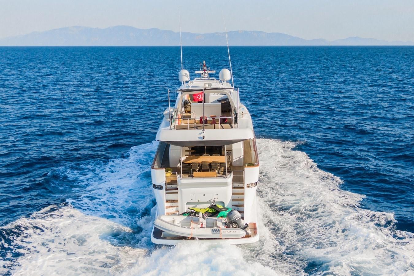 a boat on the water aboard AXELLA Yacht for Sale