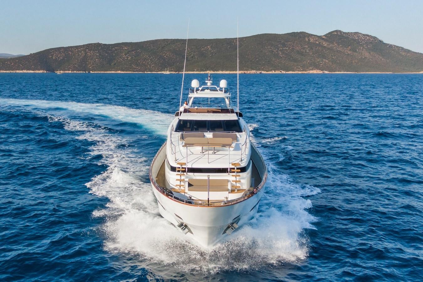 a boat on the water aboard AXELLA Yacht for Sale