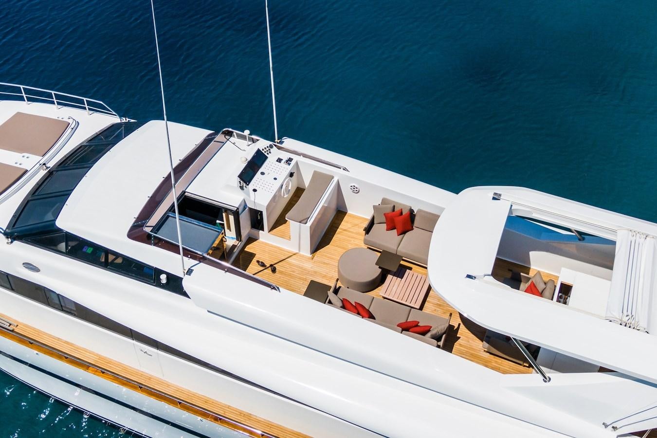 a boat on the water aboard AXELLA Yacht for Sale