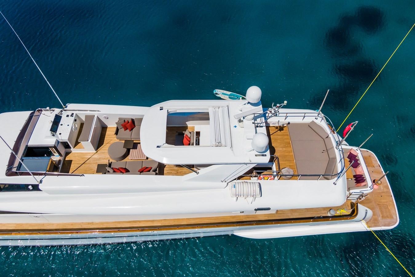 a boat on the water aboard AXELLA Yacht for Sale