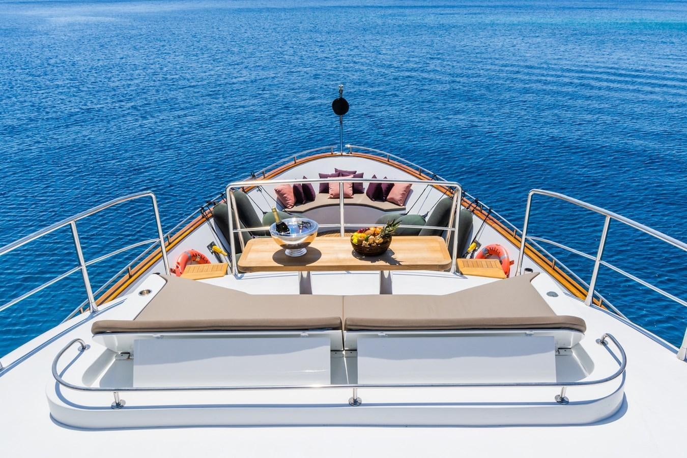 a boat on the water aboard AXELLA Yacht for Sale