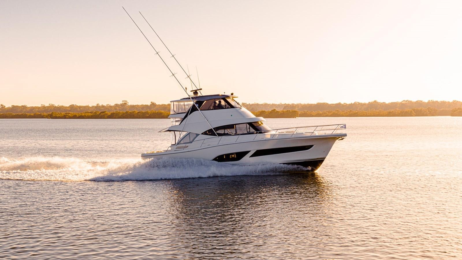 a boat on the water aboard 72 SPORTS MOTOR YACHT Yacht for Sale