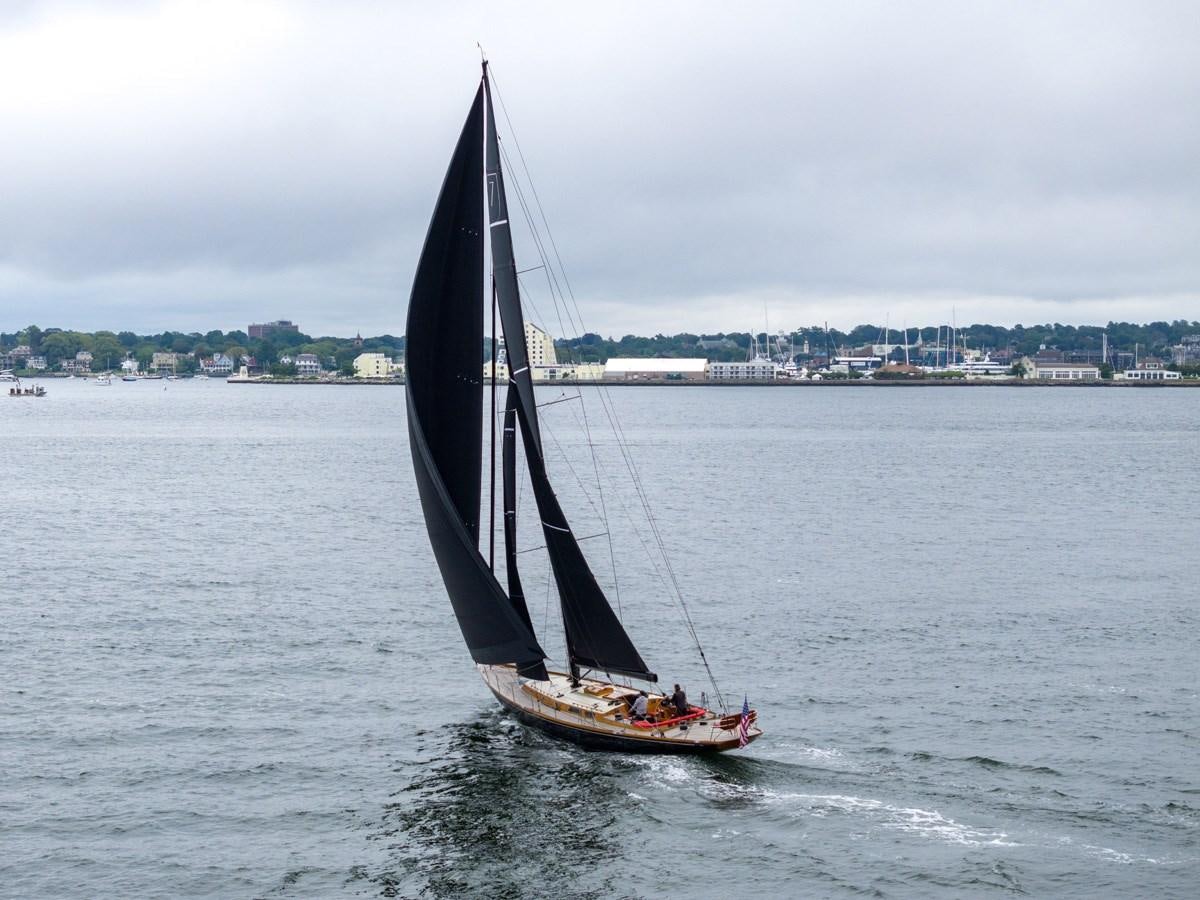 a sailboat on the water aboard PRIVATE Yacht for Sale