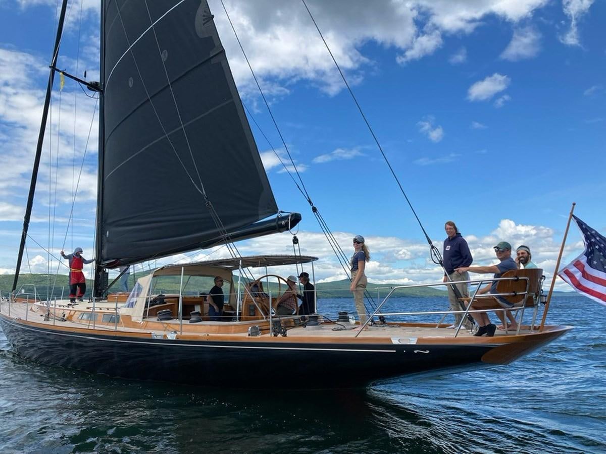 a group of people on a sailboat aboard PRIVATE Yacht for Sale