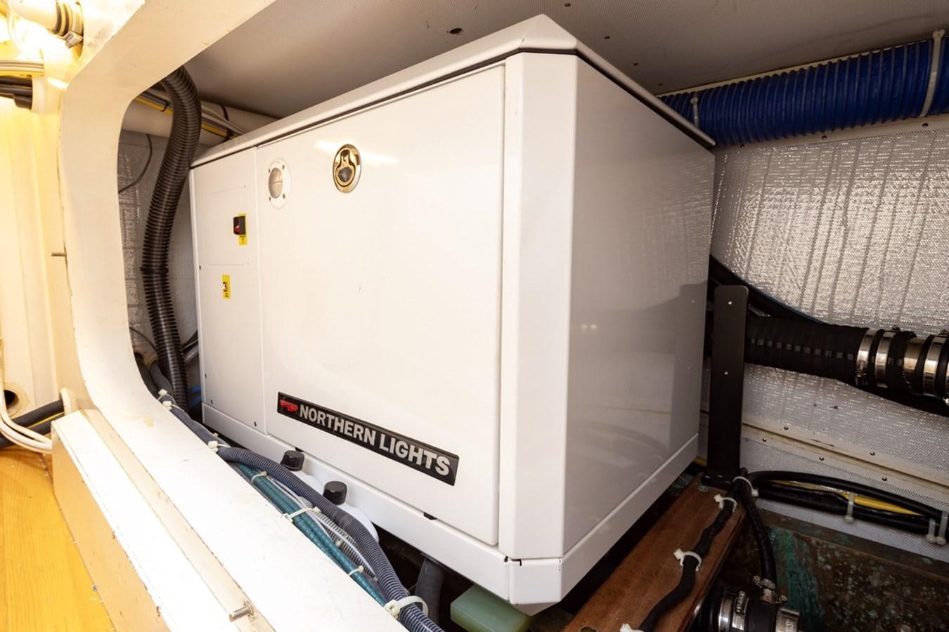 a white rectangular object with a black label on it aboard PRIVATE Yacht for Sale