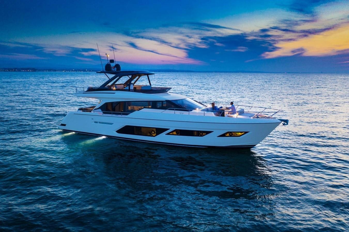 a boat in the water aboard LFS Yacht for Sale