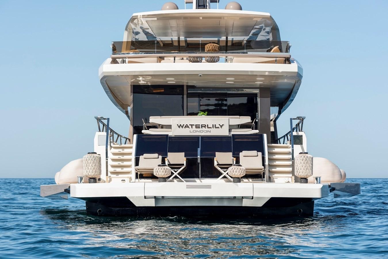 a boat in the water aboard MAZU 82 Yacht for Sale
