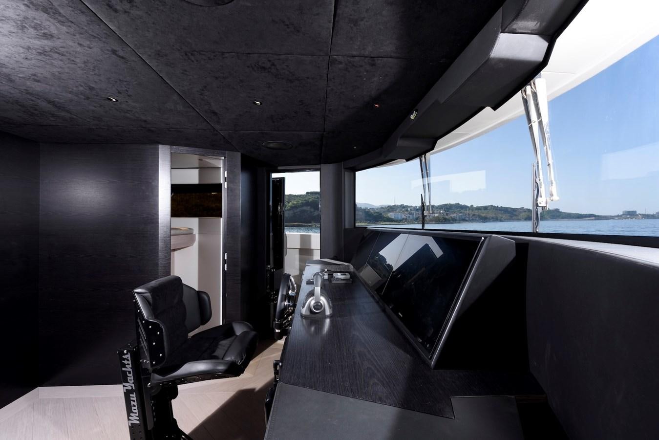 inside of a vehicle aboard MAZU 82 Yacht for Sale