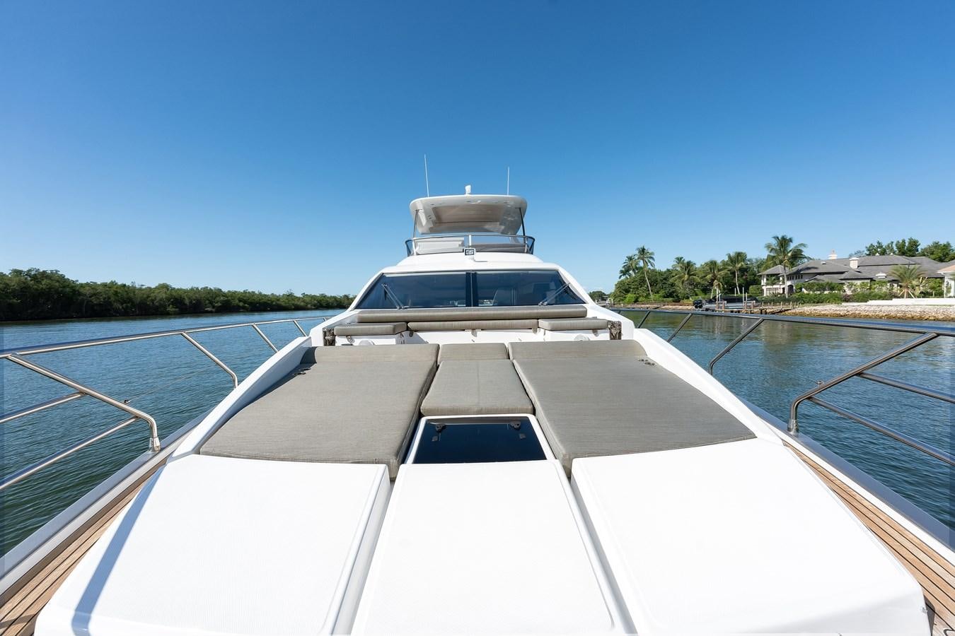 a boat on a body of water aboard TRUTH SERUM Yacht for Sale