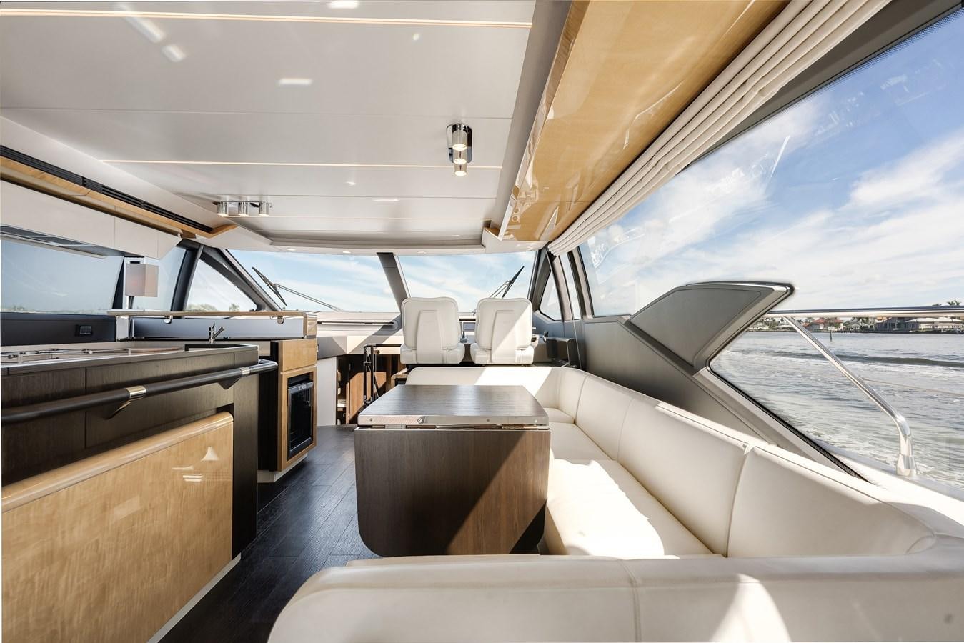 inside of a boat aboard TRUTH SERUM Yacht for Sale