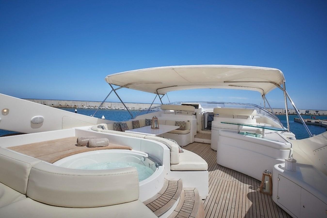 a boat on the water aboard CAMARIK Yacht for Sale