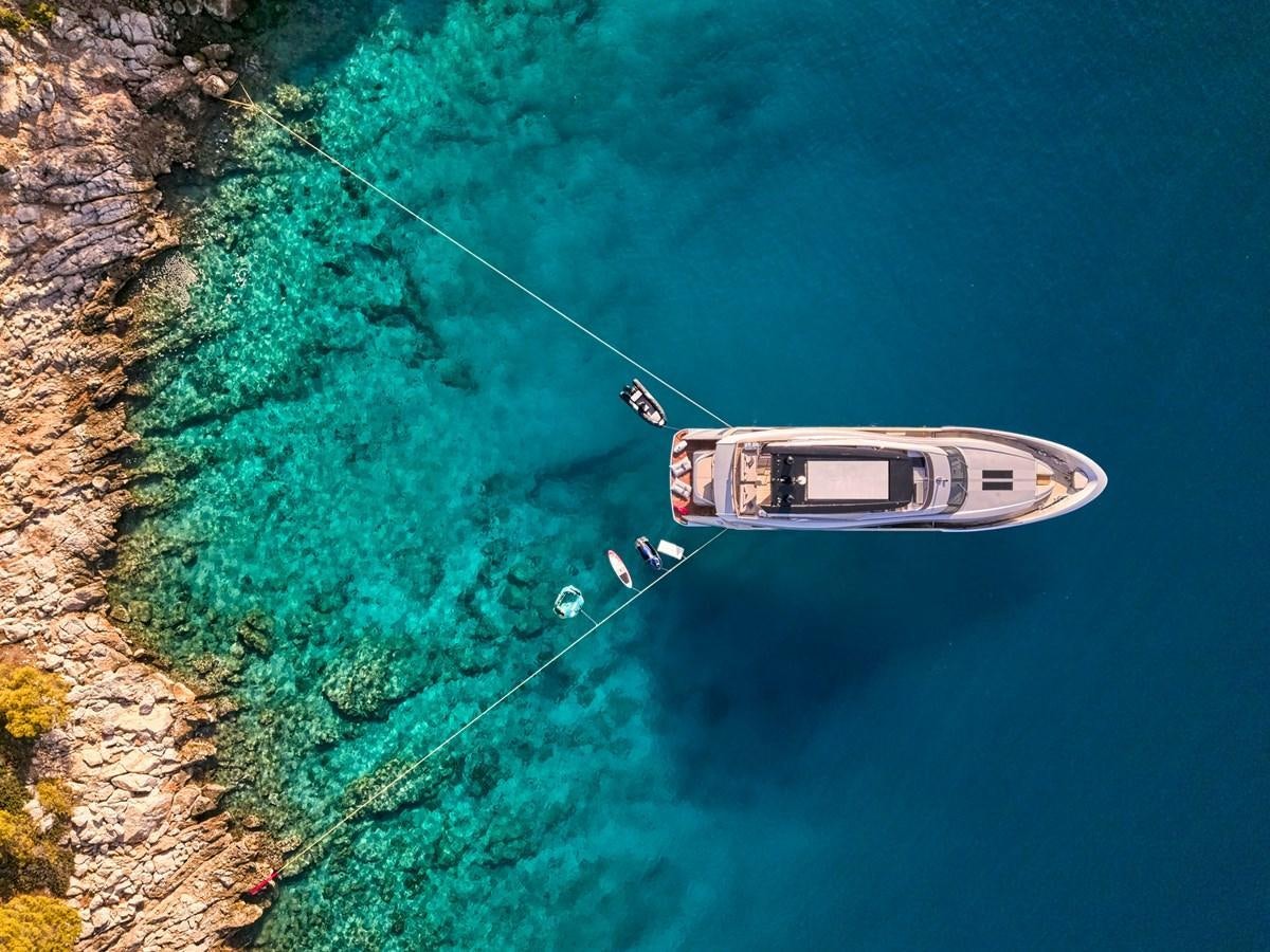 a car driving on a road aboard SEAMMETRY Yacht for Sale