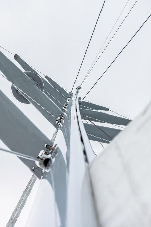a person on a boat aboard CABOCHON Yacht for Sale