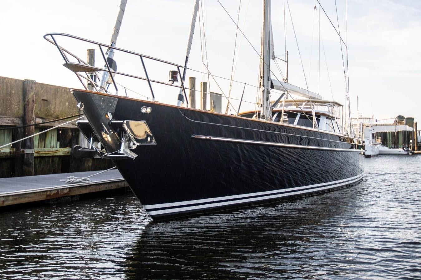 a boat in the water aboard CABOCHON Yacht for Sale