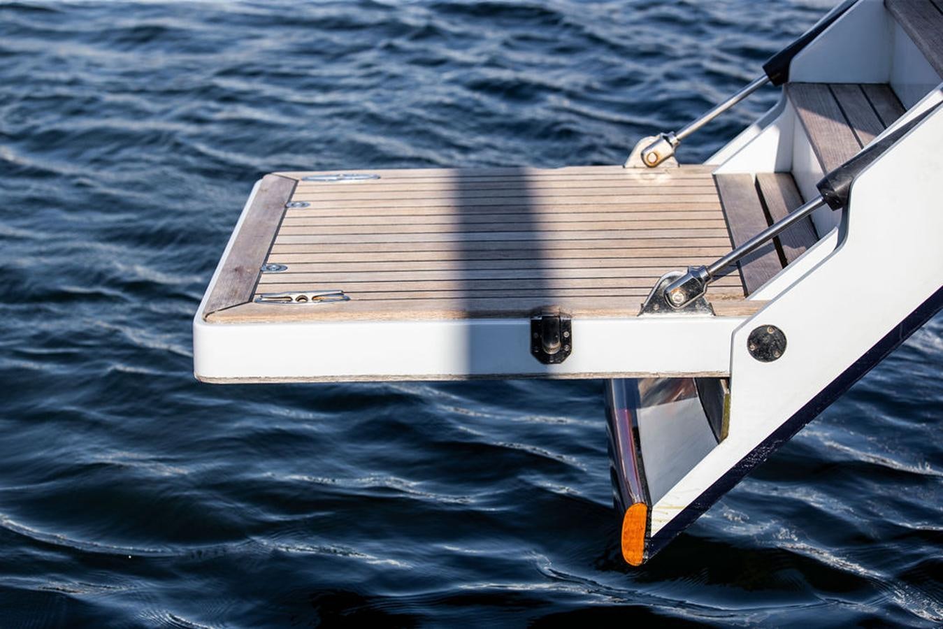 a boat on the water aboard CABOCHON Yacht for Sale