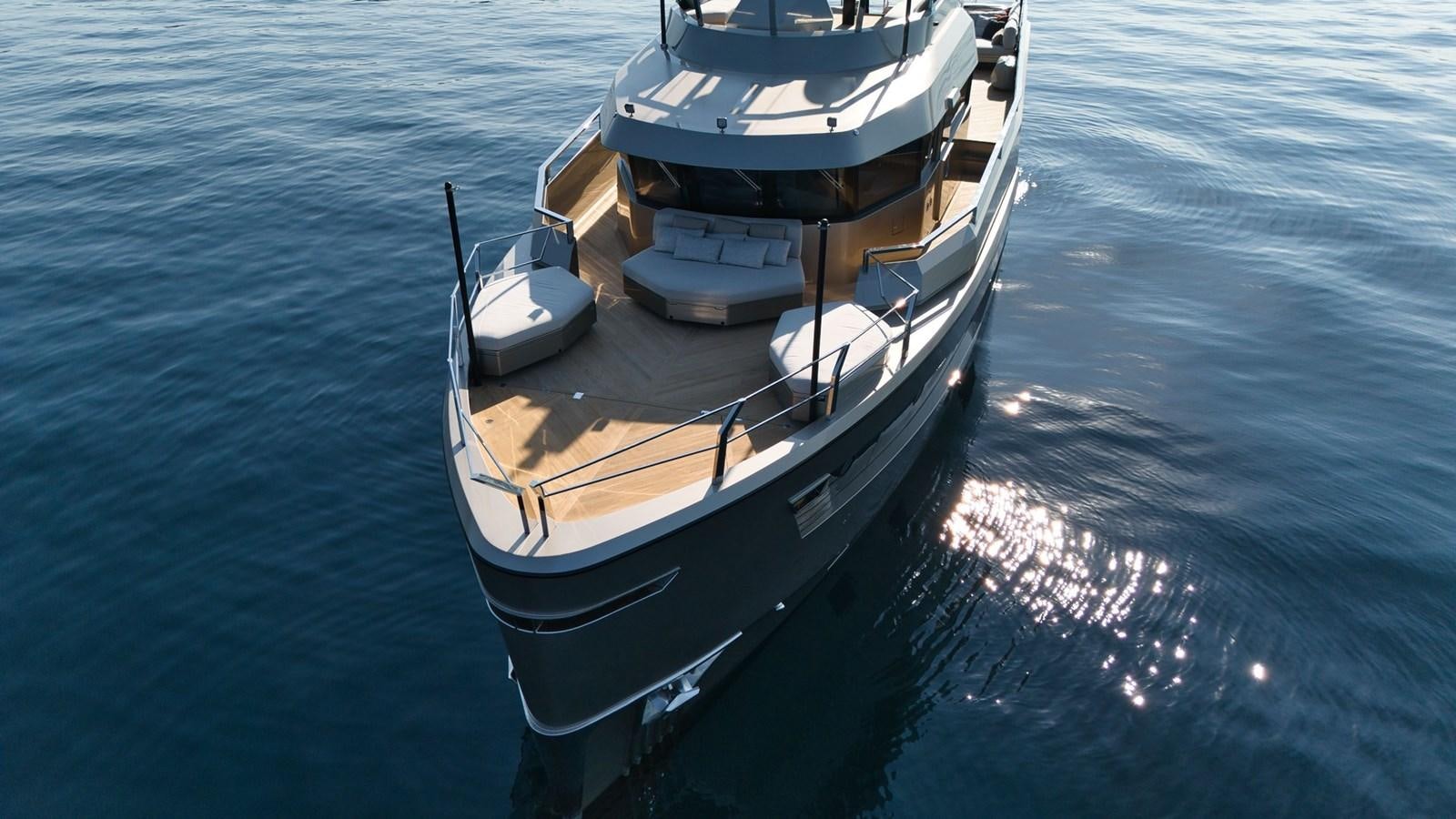 a boat in the water aboard ROCK X Yacht for Sale