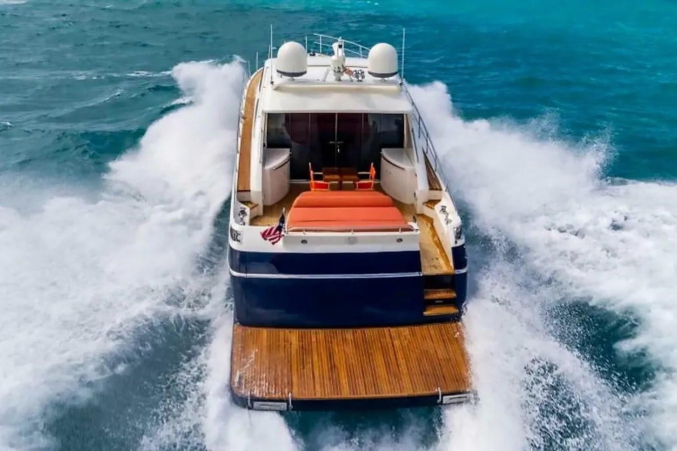 a boat in the water aboard BELLA VITA Yacht for Sale
