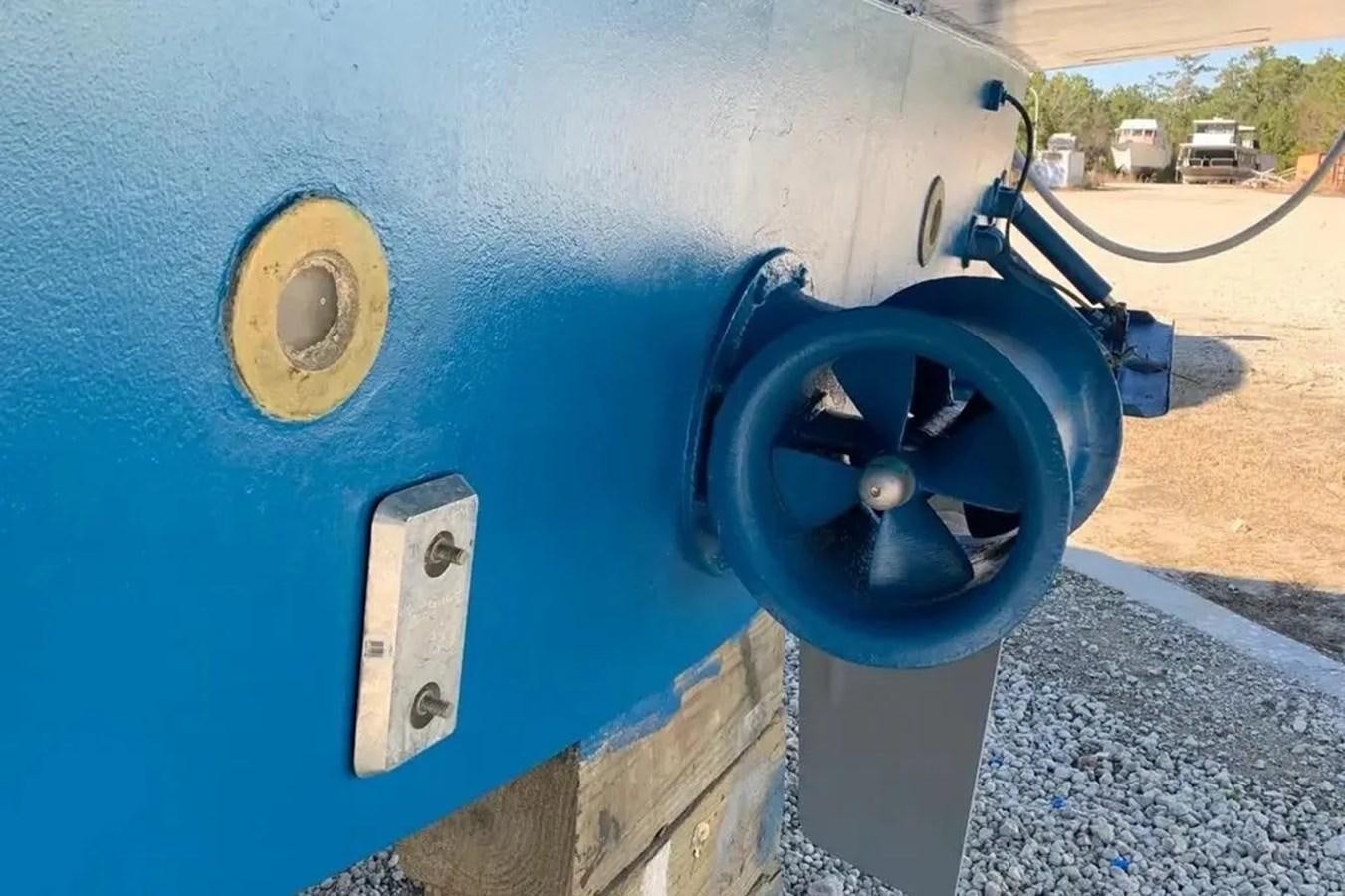 a close-up of a car wheel aboard BELLA VITA Yacht for Sale