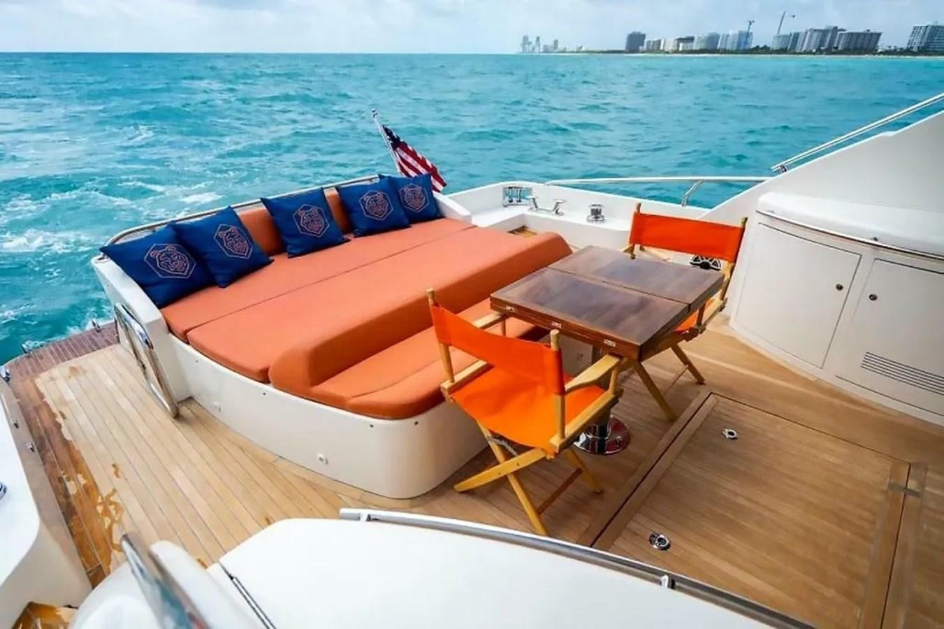 a boat on the water aboard BELLA VITA Yacht for Sale