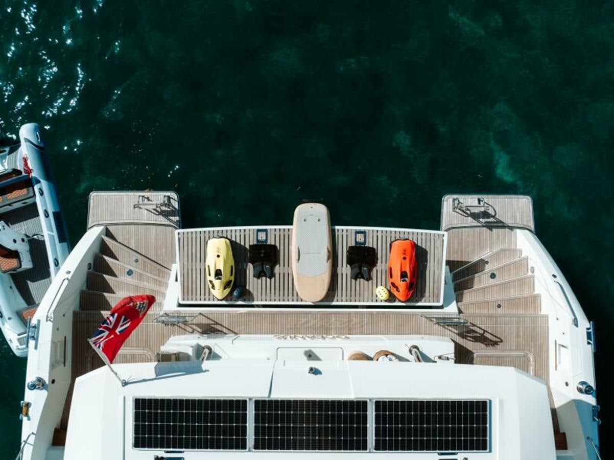 diagram aboard 2022 FOUNTAINE PAJOT POWER 67 Yacht for Sale