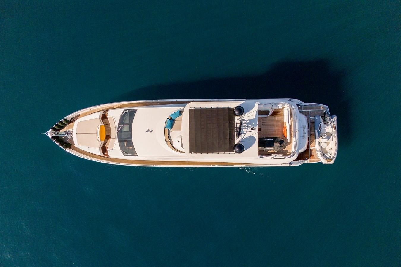 a close-up of a car aboard SHINE R Yacht for Sale