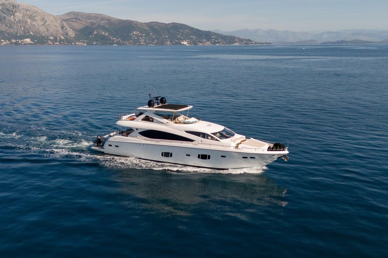a boat on the water aboard SHINE R Yacht for Sale
