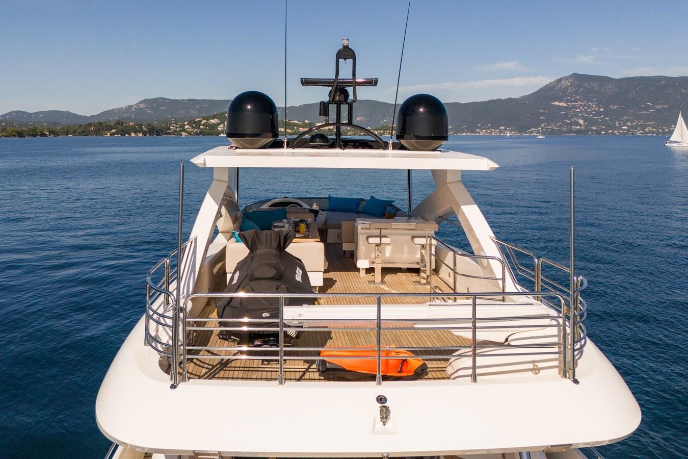 a boat on the water aboard SHINE R Yacht for Sale