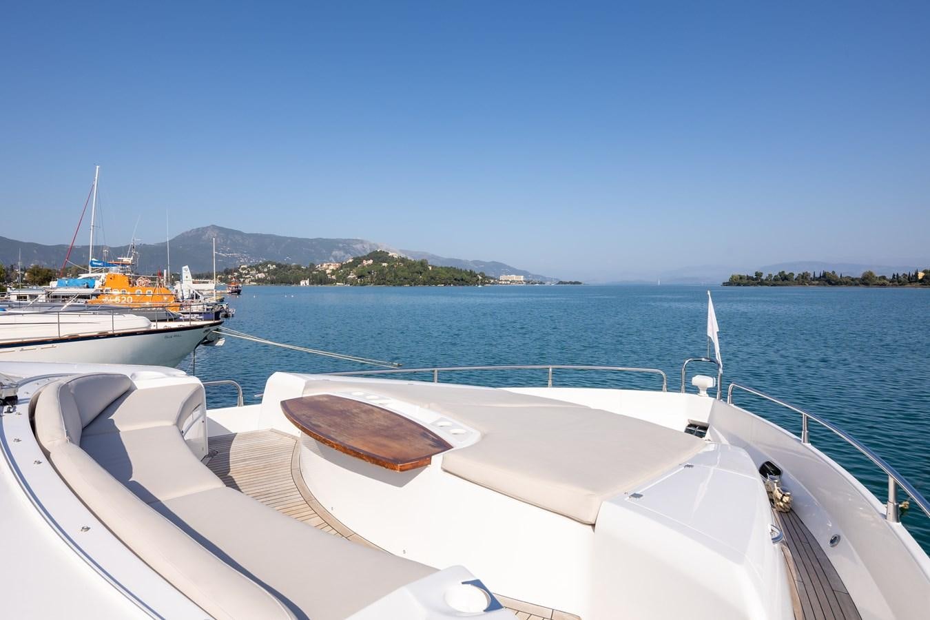 a boat on the water aboard SHINE R Yacht for Sale