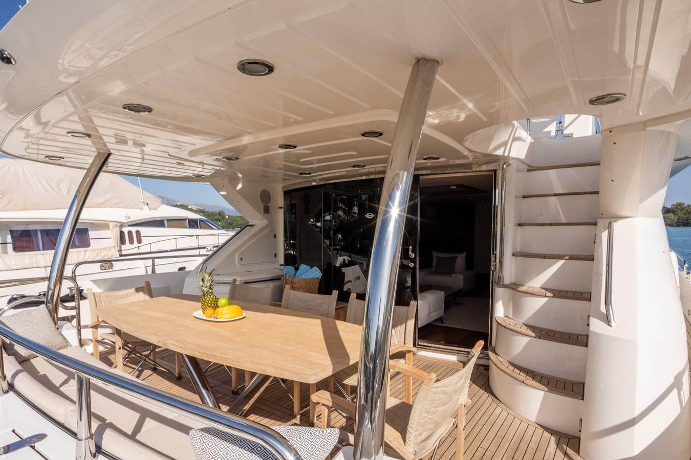 a boat on the water aboard SHINE R Yacht for Sale