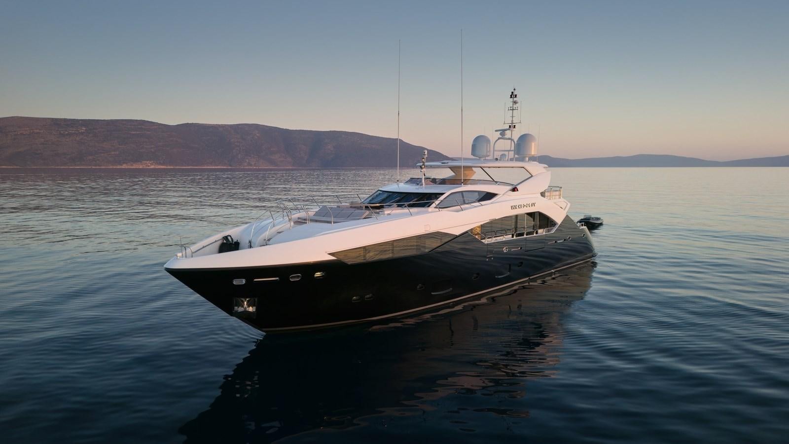 a boat in the water aboard WICKED PLAY Yacht for Sale