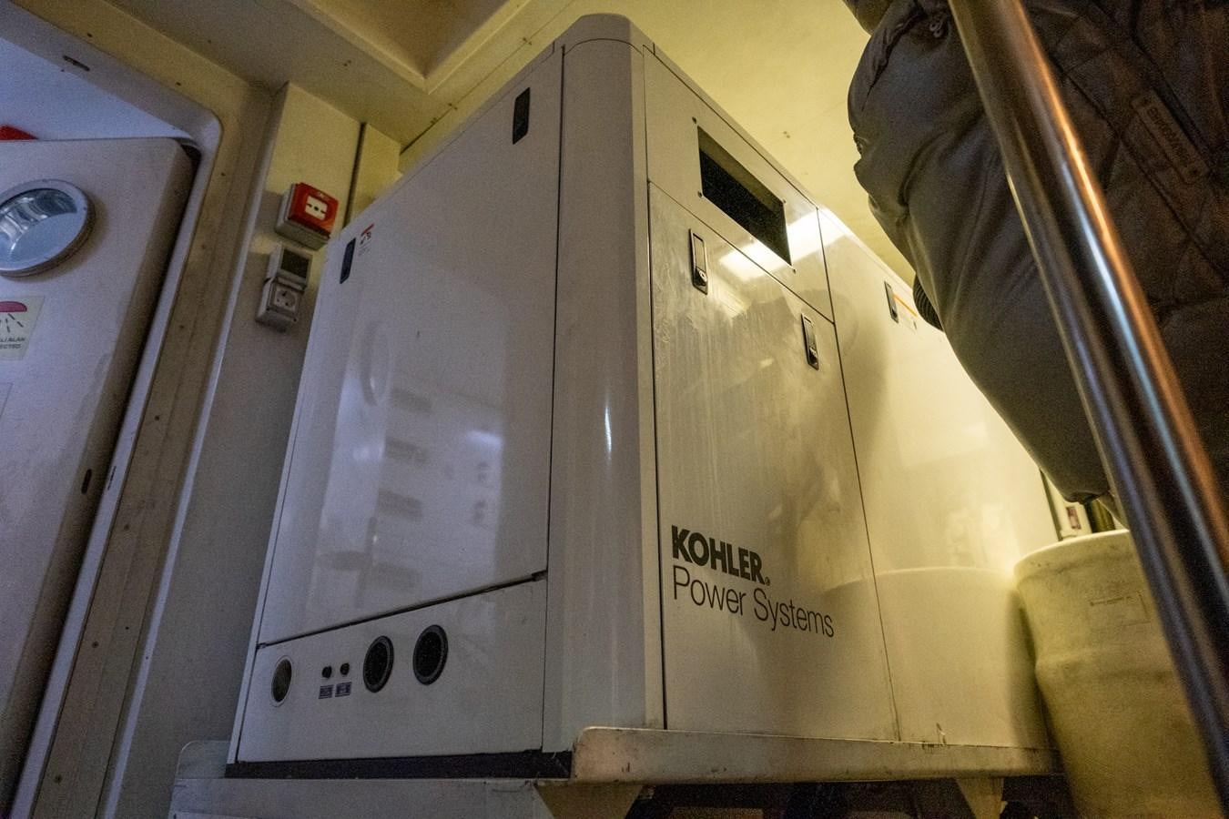 a close-up of a machine aboard BLEU BLANC Yacht for Sale