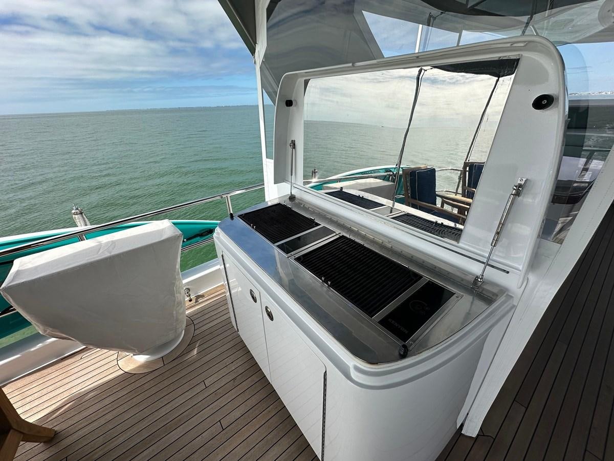 a boat with a large window aboard WATER RODEO Yacht for Sale
